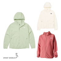 The North Face 北面 女連帽外套 防潑水 防曬【運動世界】NF0A7WCPI0G/NF0A7WCPQLI/NF0A7WCPNXQ