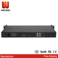 HWCODEC H3404B 4 Saluran CVBS Video Encoder SDK OEM Encoder 1080P H.264 IPTV Encoder Mendukung P2P SRT RTMP RTMPS UDP