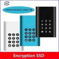 Original Encryption SSD 1TB 512GB 256GB 128GB Solid State Hard Disk Type C M.2 SSD For MAC Laptop Desktop AES Encryption
