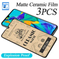 3ชิ้นระเบิด Proof Matte เซรามิคสำหรับ Huawei P30 P40 Lite P สมาร์ท Z Y9A Y9 Prime 2019 nova 7i 5T Y9S ป้องกันหน้าจอ