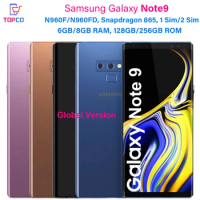 Samsung Galaxy Note9 N960F 128GB&amp;512GB Note 9 Exynos Global Version Octa Core 6.4" Dual 12MP NFC Original Unlocked Cell Phone