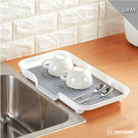 Keyway 聯府   新式瀝水盤 瀝水籃 碗籃 洗菜盤 筷籃 廚房衛浴置物架   D306