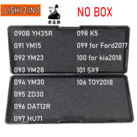 No Black Box 090B-106# YH35R YM15 YM23 YM28 YM30 ZD30 DAT12R HU71 K5 for Ford2017 Kia2018 SX9 TOY2018 LiShi Locksmith Tools