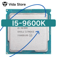 Core i5-9600K i5 9600K 3.7 GHz Six-Core Six-Thread CPU Processor 9M 95W LGA 1151
