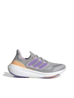 รองเท้าวิ่งผู้หญิง Ultraboost Light สี Grey Two / Violet Fusion / Acid Orange