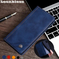 For TCL 10 Pro Case TCL10 Cover button Magnetic Flip Leather Phone Shell Book For TCL 10L 10 SE Lite Plus 5G UW Case Back skin