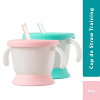 160ml Straw Cup Training Gelas Minum Sedotan Anak 160ml Anak-Anak Accessories Bayi/gelas minum bayi