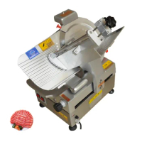 Electric Industrial Beef Meat Slicer/Meat Roll Sausage Cutting Machine/Frozen Meat Slicer