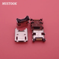 20pcs NEW Micro USB Jack Connector Charging Socket Port for Asus K004 FonePad K004 for Zenfone 4 USB 5pin Charging connector
