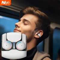 OWS Wireless Earphones Clip-on Bluetooth Headphones Low Latency ENC Noise Cancelling Long Life Gaming Casual Headphones