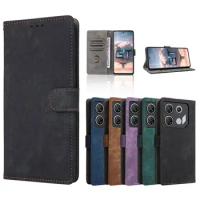 100pcs/lot For Infinix GT 10 Pro 5G X6739 For Rfid Blocking Wallet Leather Case With Kicksta For Infinix Note 30 Pro Note 30 VIP