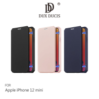 DUX DUCIS Apple iPhone 12 mini (5.4吋) SKIN X 皮套 磁吸 支架【APP下單最高22%點數回饋】