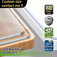Customized size PVC Transparent table mat plastic table cover table  tector Table Cloth
