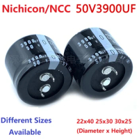 2Pcs/Lot Japan Nichicon/NCC 3900uF 50V 50V3900uF 22x40 25x30 30x25 Snap-in PSU Amplifier Capacitor