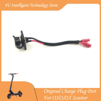 Original XLR Cannon 3-Pin Charging Socket for INOKIM OXO OX Electric Scooter Charge Plug Power Input Port Spare Parts
