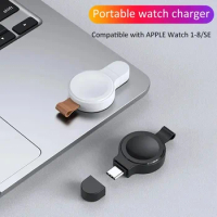 Fast Magnetic Wireless Charger For Apple Watch 9 8 7 6 5 4 3 SE Ultra IWatch Dock Adapter Chargers Portable PD Charging Station
