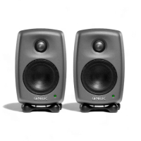 【GENELEC】8010A 3吋主動式監聽喇叭 灰色款／無懈可擊的真實(8010AP 錄音室喇叭 家用喇叭 音響 工作室)