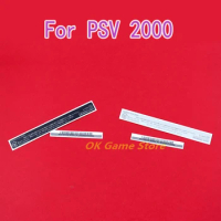 2sets Sticker Back Label For psvita 2000 console Host Back cover silver stripe back sticker For PSV 2000 ps vita 2000