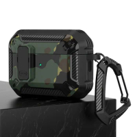 Military-Style Camo Protective Case For Airpods 1/2/3/Pro/Pro 2 - Keep Your Earphones Safe!