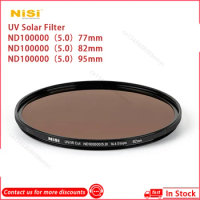 NiSi 77mm 82mm 95mm Solar Filter Pro Nano UV/IR Cut ND100000(5.0) 16.6 Stops