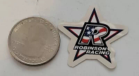 Old school NOS Robinson bmx bike decal sticker star. S