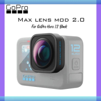 Original GoPro Max Lens Mod 2.0 Ultra Wide-angle 177° 4K60 POV Stabilization Horizon Lock TimeWarp For Hero 12 Black Accessory
