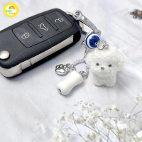 Gantungan Tas Boneka Doggy & Koala Imut Keychain Serba Cocok Hiasan Ransel Sekolah