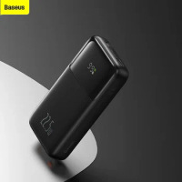 Baseus 22.5W 10000mAh Power Bank Built in Cable Mini PowerBank External Battery Charger For iPhone 13 14 Xiaomi Samsung Huawei