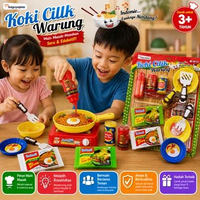 Koki Cilik Warung Mainan Masak-Masakan Anak Edukatif Set Indomie