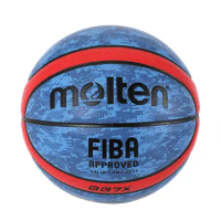 Molten GG7X Basketball Ball GG7X Official Size 7/6/5 PU Leather for Outdoor Indoor Match Training Men Women Teenager Baloncesto