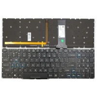 New for Acer Predator Helios 300 PH315-52 PH315-52-73DU PH315-52-75R0 PH317-53 laptop keyboard us full colorful backlit