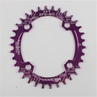 SNAIIL Round Oval Narrow Wide Chainring Mountain Bike 104BCD 32/34/36/38/40/42T Bicycle Crankset Chain Ring