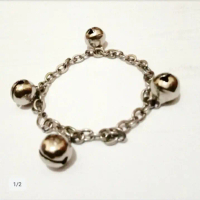 gelang kaki baby/bayi krincing baja