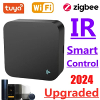 Zigbee IR Smart WIFI Remote Controller Remote Infrared Tuya Smart Home Control Universal for TV DVD AC Works Alexa Google Home