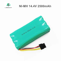 14.4V Ni-MH AA Rechargeable battery Pack 2500MAH for Ecovacs Deebot Deepoo X600 ZN605 ZN606 ZN609 Midea Redmond Vacuum Cleaner