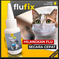 Obat Flu Batuk Demam Pilek Kucing Flufix Flucat Doxy Cat Coldy Cat Flu Kucing Ampuh