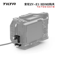 TILTA TA-T35-CC1-B HDMI-compatible Cable Clamp for Sony ZV-E1 ZVE1 Cage Accessory