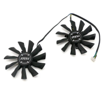 Original for MSI GTX780 / 770/760 / 750Ti R9-290X / 280X / 270X / 270 graphics card cooler fan without heatsink