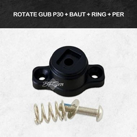 Bracket Kaki Holder Handphone GUB P30 Hitam 360 Rotate Rotate GUB P30