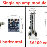 SA100 mono op amp module fever audio replace SS3601 OP637 OP627 LF356 LF357 NE5534 LT1122 OPA627 AD811 AD844