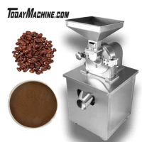Stainless Steel Pulverizer Tea Dry Turmeric Curry Food Spice Grinding Machine