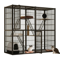【50% Diskon】Kandang Kucing Jumbo tenda bonus kasur tenda dewasa jumbo kangdang rumah kucing besar ou