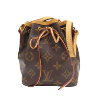 【二手名牌BRAND OFF】LOUIS VUITTON LV 路易威登 棕色 原花帆布 Noe BB 束口肩背包 M41346