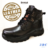 SEPATU SAFETY BORSA WILDBULL CRUISER - ORIGINAL SAFETY BOOT PREMIUM LEATHER PRIA DEWASA