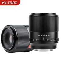 VILTROX Lens 24mm 35mm 50mm 85mm F1.8 Sony E Mount Auto Focus Full Frame Prime Large Aperture Portrait FE Camera Lens for A7