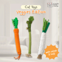 Mainan Kucing Lilo Cat Toys Veggie Catnip Stick Panjang 22–24cm + Bell | Cat Toy Kucing Lucu Gemes A