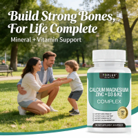Calcium Magnesium Zinc + D3 & K2 Complex 560mg: Kekuatan Tulang & Imun Sehat