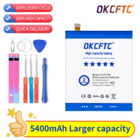 Original OKCFTC High Capacity C11P1708 Phone Battery For Asus Per ZenFone 5 ZE620KL 5400mAh +Free Tools