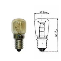 10Pcs E14 T22 15W 220V~240V Oven Bulb Oven Toaster / Steam Light Bulbs / Cooker Hood Lamps Heat Resistant Bulb 300'C
