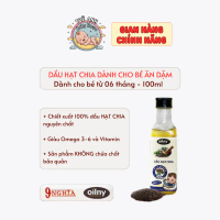 Dầu Hạt Chia Nguyên Chất 9 Nghĩa Oilny Bổ Sung Vitamin Và Omega3,6 Cho Bé Ăn Dặm Từ 6 Tháng-Lọ 100ml